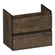 BRAUER Joy Edge onderkast ondiep 60 met 2 softclose lades greeploos en 1 sifon uitsparing Grove OK-JYEO60GR