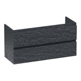 BRAUER Joy onderkast ondiep 100 met 2 softclose lades greeploos en 1 sifon uitsparing Damascus OK-JYO100DA