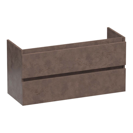 BRAUER Joy onderkast ondiep 100 met 2 softclose lades greeploos en 1 sifon uitsparing Erosion OK-JYO100ER
