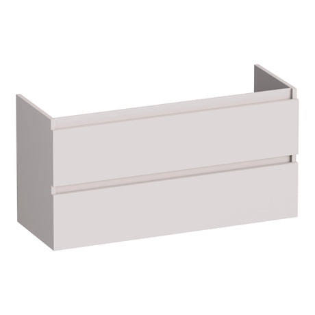 BRAUER Joy onderkast ondiep 100 met 2 softclose lades greeploos en 1 sifon uitsparing mat zand OK-JYO100MS