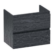 BRAUER Joy onderkast ondiep 60 met 2 softclose lades greeploos en 1 sifon uitsparing Damascus OK-JYO60DA