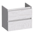 BRAUER Joy onderkast ondiep 60 met 2 softclose lades greeploos en 1 sifon uitsparing Forest Seashell OK-JYO60FS