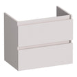 BRAUER Joy onderkast ondiep 60 met 2 softclose lades greeploos en 1 sifon uitsparing mat zand OK-JYO60MS