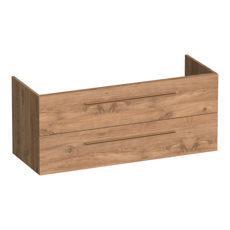 BRAUER Trust onderkast 120 excl. opbouwgrepen met 2 softclose lades en 2 sifon uitsparingen Chateau OK-TR120-2CH