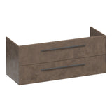 BRAUER Trust onderkast 120 excl. opbouwgrepen met 2 softclose lades en 2 sifon uitsparingen Erosion OK-TR120-2ER