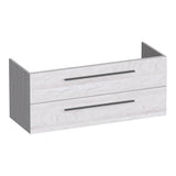 BRAUER Trust onderkast 120 excl. opbouwgrepen met 2 softclose lades en 2 sifon uitsparingen Forest Seashell OK-TR120-2FS
