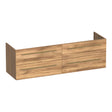 BRAUER Trust onderkast 160 excl. opbouwgrepen met 4 softclose lades en 2 sifon uitsparingen Honey OK-TR160HO