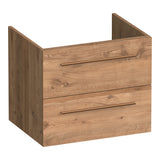 BRAUER Trust onderkast 60 excl. opbouwgrepen met 2 softclose lades en 1 sifon uitsparing Chateau OK-TR60CH