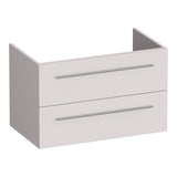 BRAUER Trust onderkast 80 excl. opbouwgrepen met 2 softclose lades en 1 sifon uitsparing mat zand OK-TR80MS