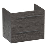 BRAUER Trust onderkast ondiep 60 excl. opbouwgrepen met 2 softclose lades en 1 sifon uitsparing Damascus OK-TRO60DA