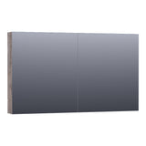 BRAUER Impress spiegelkast 120 zonder verlichting met 2 dubbelzijdige spiegeldeuren Driftwood SK-IM120DR