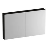 BRAUER Impress spiegelkast 120 zonder verlichting met 2 dubbelzijdige spiegeldeuren Timber Black SK-IM120TB