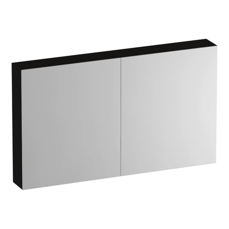 BRAUER Impress spiegelkast 120 zonder verlichting met 2 dubbelzijdige spiegeldeuren Timber Black SK-IM120TB