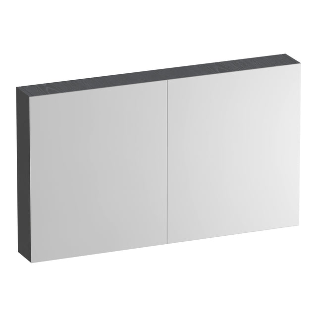 BRAUER Impress spiegelkast 120 zonder verlichting met 2 dubbelzijdige spiegeldeuren Timber Grey SK-IM120TG