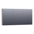 BRAUER Impress spiegelkast 140 zonder verlichting met 3 dubbelzijdige spiegeldeuren Driftwood SK-IM140DR