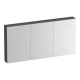 BRAUER Impress spiegelkast 140 zonder verlichting met 3 dubbelzijdige spiegeldeuren Timber Grey SK-IM140TG