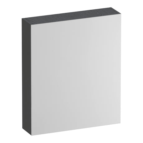 BRAUER Impress spiegelkast 60 zonder verlichting met 1 rechtsdraaiende dubbelzijdige spiegeldeur Timber Grey SK-IM60RTG