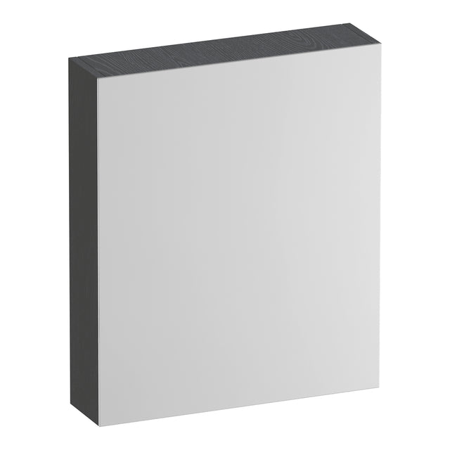 BRAUER Impress spiegelkast 60 zonder verlichting met 1 rechtsdraaiende dubbelzijdige spiegeldeur Timber Grey SK-IM60RTG