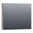 BRAUER Impress spiegelkast 80 zonder verlichting met 2 dubbelzijdige spiegeldeuren Driftwood SK-IM80DR