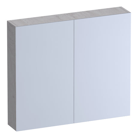 BRAUER Impress spiegelkast 80 zonder verlichting met 2 dubbelzijdige spiegeldeuren Forest Seashell SK-IM80FS