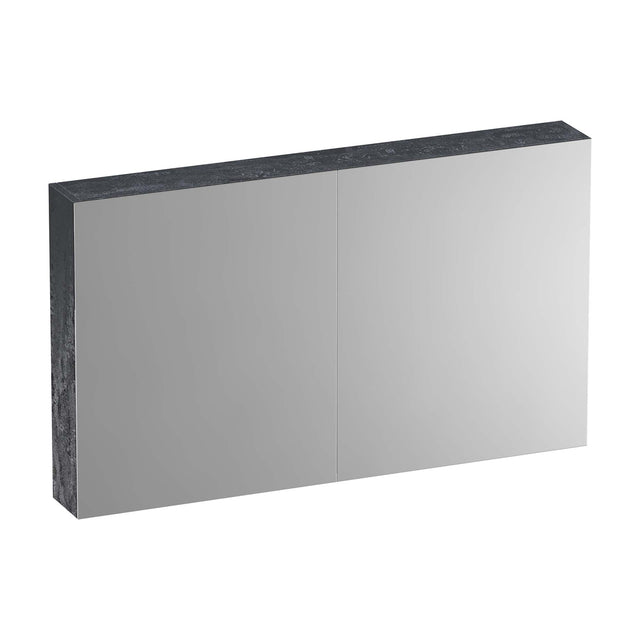 BRAUER Impress Deluxe spiegelkast 120 met interne en externe verlichting 2 dubbelzijdige spiegeldeuren Damascus SK-IMD120DA