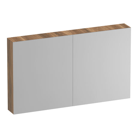 BRAUER Impress Deluxe spiegelkast 120 met interne en externe verlichting 2 dubbelzijdige spiegeldeuren Honey SK-IMD120HO