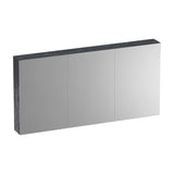 BRAUER Impress Deluxe spiegelkast 140 met interne en externe verlichting 3 dubbelzijdige spiegeldeuren Damascus SK-IMD140DA