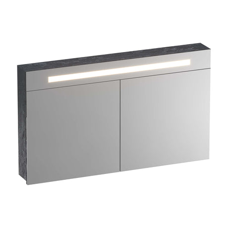 BRAUER Promise spiegelkast 120 met directe verlichting 2 enkelzijdige spiegeldeuren Damascus SK-PR120DA