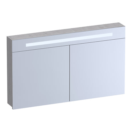 BRAUER Promise spiegelkast 120 met verlichting 2 spiegeldeuren Forest Seashell SK-PR120FS