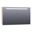 BRAUER Promise spiegelkast 120 met directe verlichting 2 enkelzijdige spiegeldeuren Forest Wheat SK-PR120FW