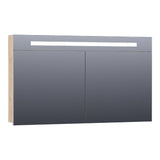 BRAUER Promise spiegelkast 120 met directe verlichting 2 enkelzijdige spiegeldeuren Forest Wheat SK-PR120FW