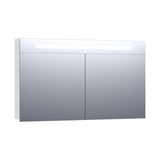 BRAUER Promise spiegelkast 120 met directe verlichting 2 enkelzijdige spiegeldeuren hoogglans wit SK-PR120HW