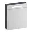 BRAUER Promise spiegelkast 60 met verlichting 1 rechtsdraaiende spiegeldeur Timber Grey SK-PR60RTG