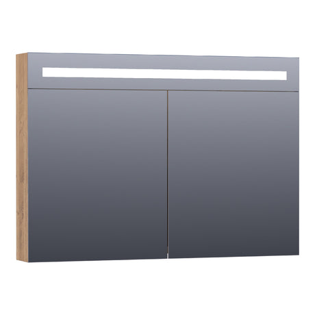BRAUER Promise Deluxe spiegelkast 100 met directe verlichting 2 dubbelzijdige spiegeldeuren Chateau SK-PRD100CH