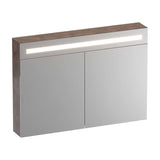 BRAUER Promise Deluxe spiegelkast 100 met directe verlichting 2 dubbelzijdige spiegeldeuren Erosion SK-PRD100ER