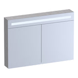 BRAUER Promise Deluxe spiegelkast 100 met verlichting 2 dubbelzijdige spiegeldeuren Forest Seashell SK-PRD100FS