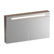BRAUER Promise Deluxe spiegelkast 120 met directe verlichting 2 dubbelzijdige spiegeldeuren Erosion SK-PRD120ER