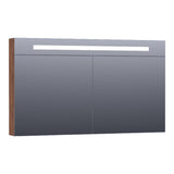 BRAUER Promise Deluxe spiegelkast 120 met directe verlichting 2 dubbelzijdige spiegeldeuren Forest Cacao SK-PRD120FC
