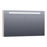 BRAUER Promise Deluxe spiegelkast 120 met directe verlichting 2 dubbelzijdige spiegeldeuren Forest Wheat SK-PRD120FW
