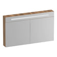 BRAUER Promise Deluxe spiegelkast 120 met verlichting 2 dubbelzijdige spiegeldeuren Honey SK-PRD120HO