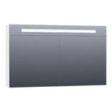 BRAUER Promise Deluxe spiegelkast 120 met directe verlichting 2 dubbelzijdige spiegeldeuren hoogglans wit SK-PRD120HW