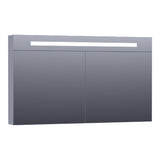 BRAUER Promise Deluxe spiegelkast 120 met directe verlichting 2 dubbelzijdige spiegeldeuren mat grijs SK-PRD120MG