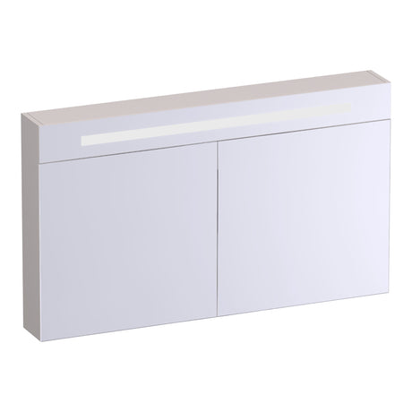 BRAUER Promise Deluxe spiegelkast 120 met verlichting 2 dubbelzijdige spiegeldeuren mat zand SK-PRD120MS