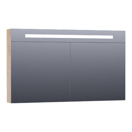 BRAUER Promise Deluxe spiegelkast 120 met directe verlichting 2 dubbelzijdige spiegeldeuren Sunlit SK-PRD120SL