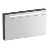 BRAUER Promise Deluxe spiegelkast 120 met verlichting 2 dubbelzijdige spiegeldeuren Timber Grey SK-PRD120TG