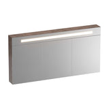 BRAUER Promise Deluxe spiegelkast 140 met directe verlichting 3 dubbelzijdige spiegeldeuren Erosion SK-PRD140ER