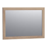 BRAUER Citrine spiegel 100 rechthoekig lamellen eiken naturel frame SP-CI100RHLEN