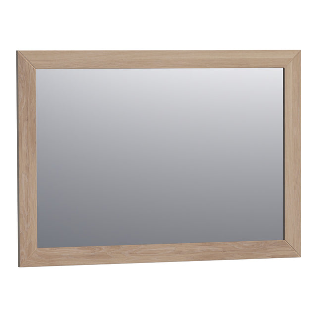 BRAUER Citrine spiegel 100 rechthoekig lamellen eiken naturel frame SP-CI100RHLEN