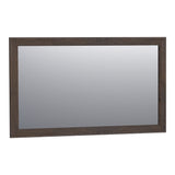 BRAUER Citrine spiegel 120 rechthoekig lamellen eiken zwart frame SP-CI120RHLEZ