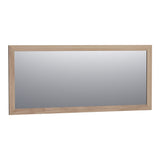 BRAUER Citrine spiegel 160 rechthoekig lamellen eiken naturel frame SP-CI160RHLEN
